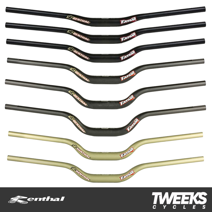 Renthal Fatbar 35 Alloy Riser Handlebar - 35mm Clamp