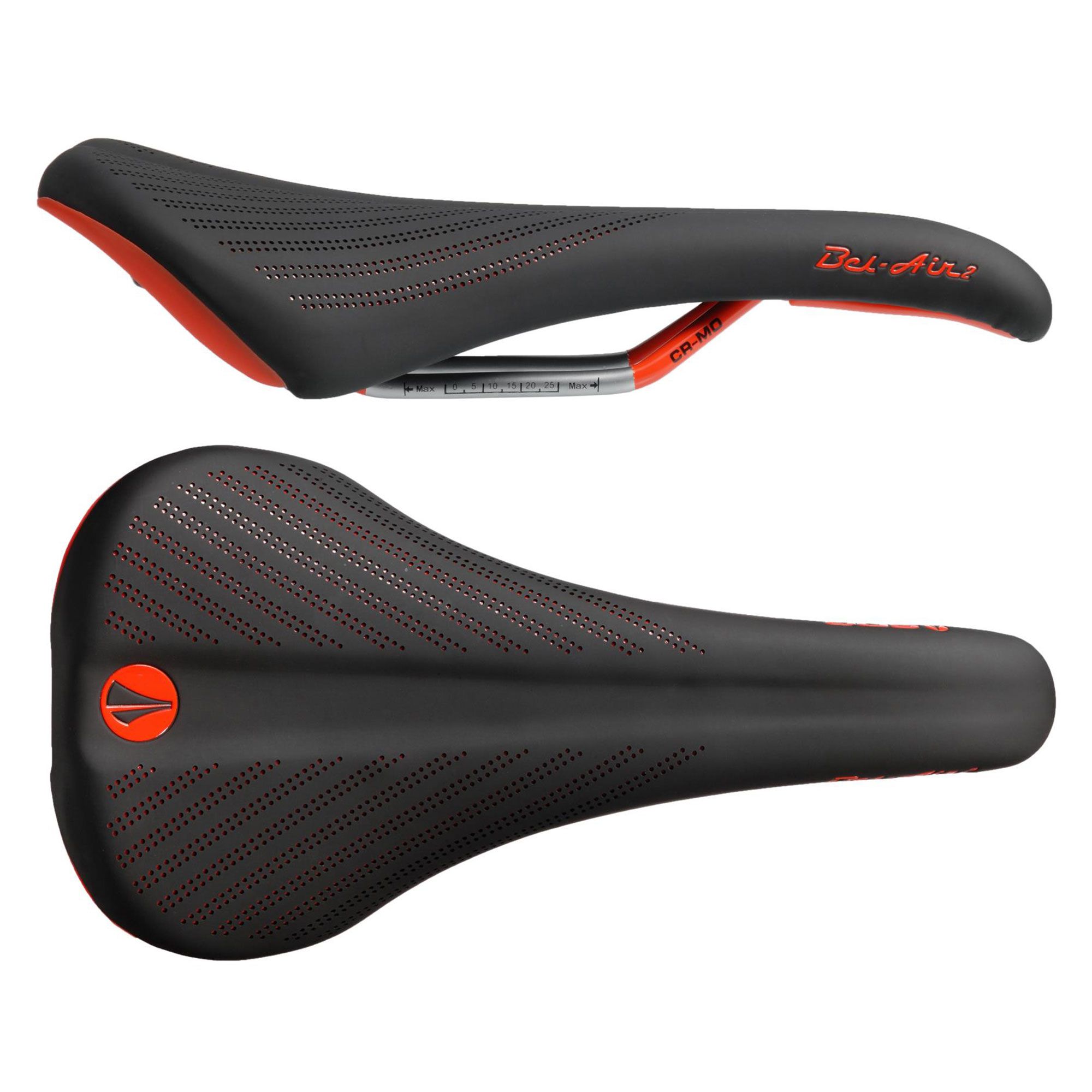 red mtb seat