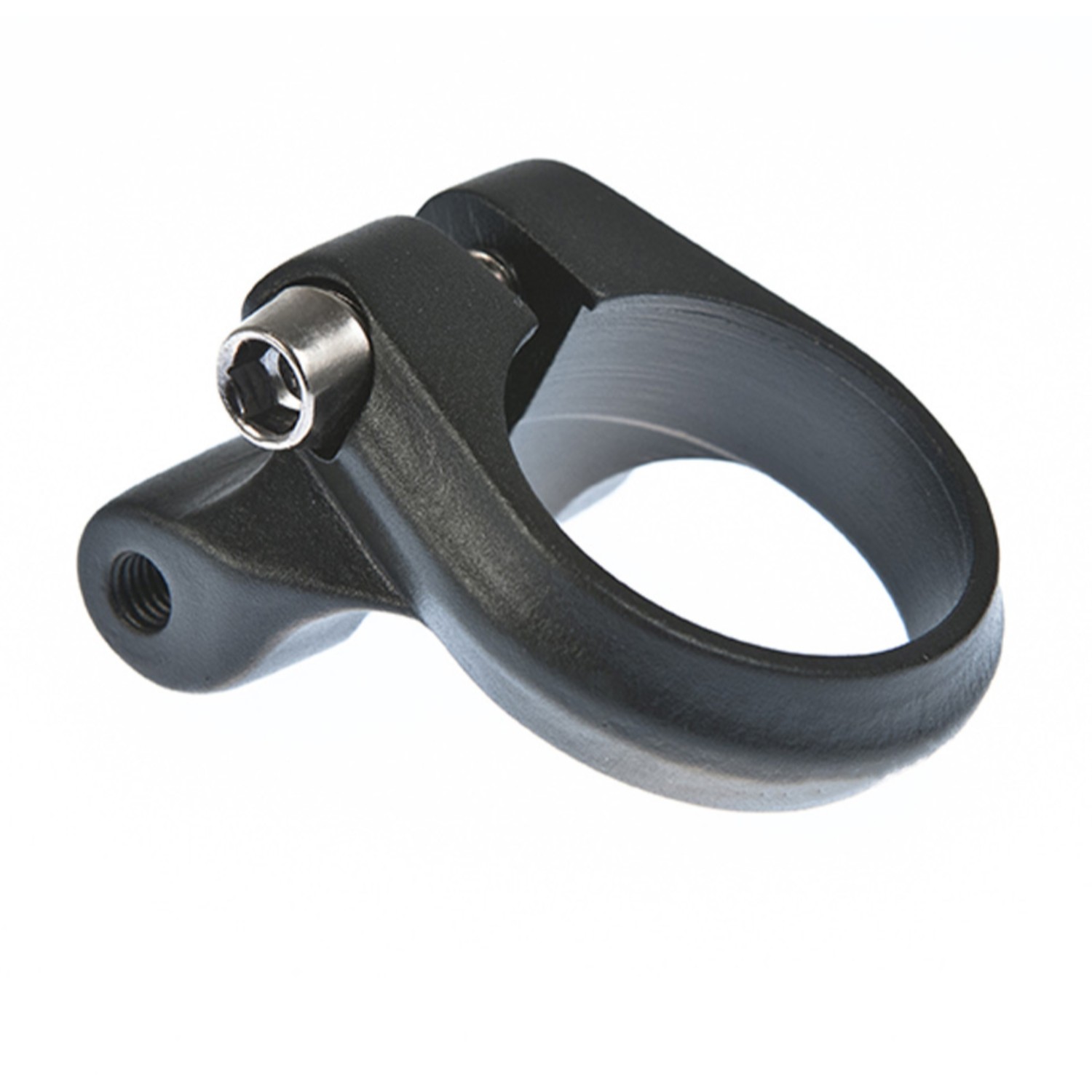 bike seatpost clamp with rack mount