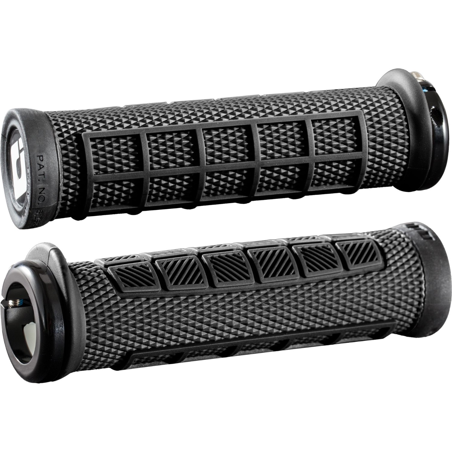 ODI ELITE FLOW LOCK-ON RED BMX-MTB BICYCLE GRIPS