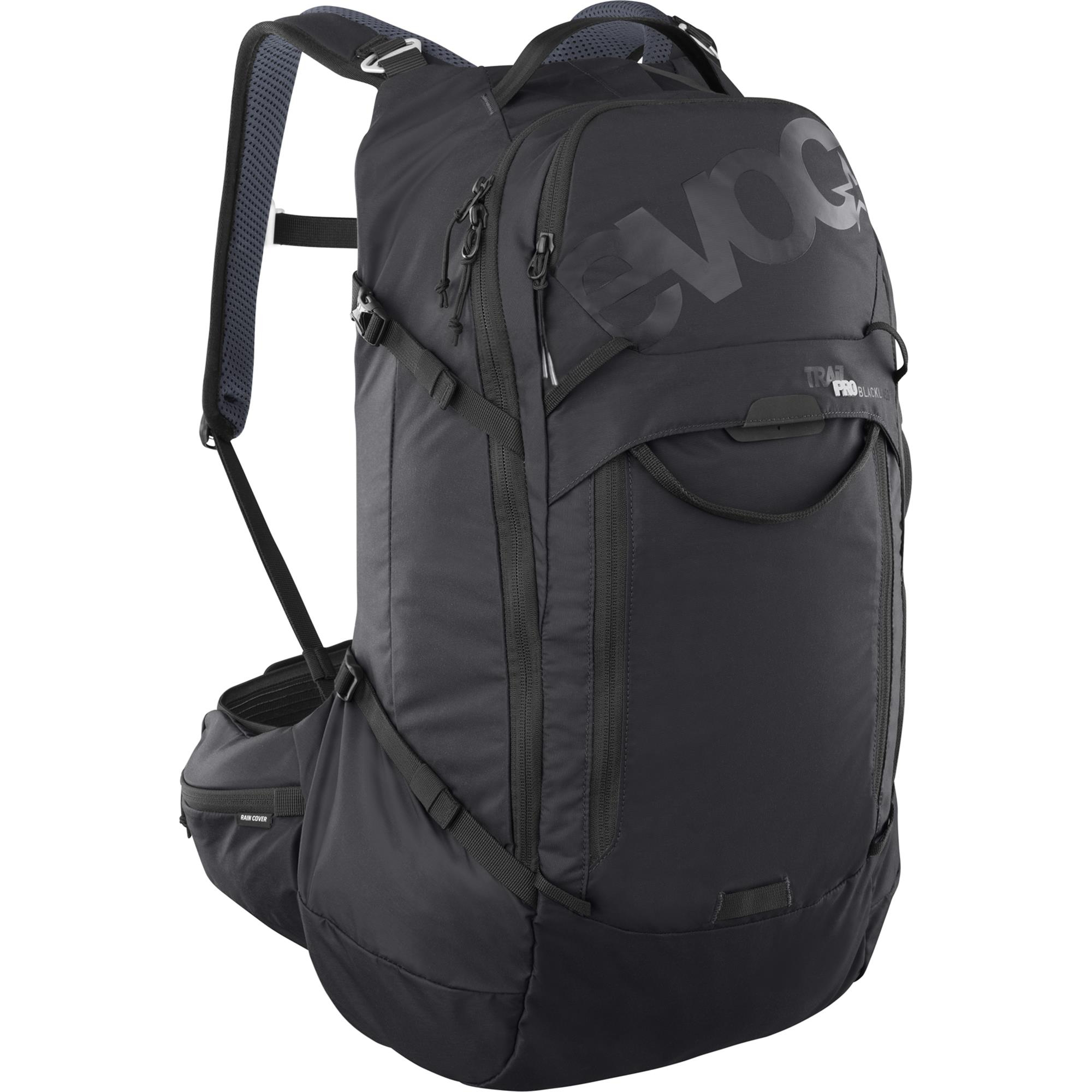 EVOC Trail Pro Blackline Protector Backpack (26L) - Inc Level 2 Back Protector - Picture 11 of 12