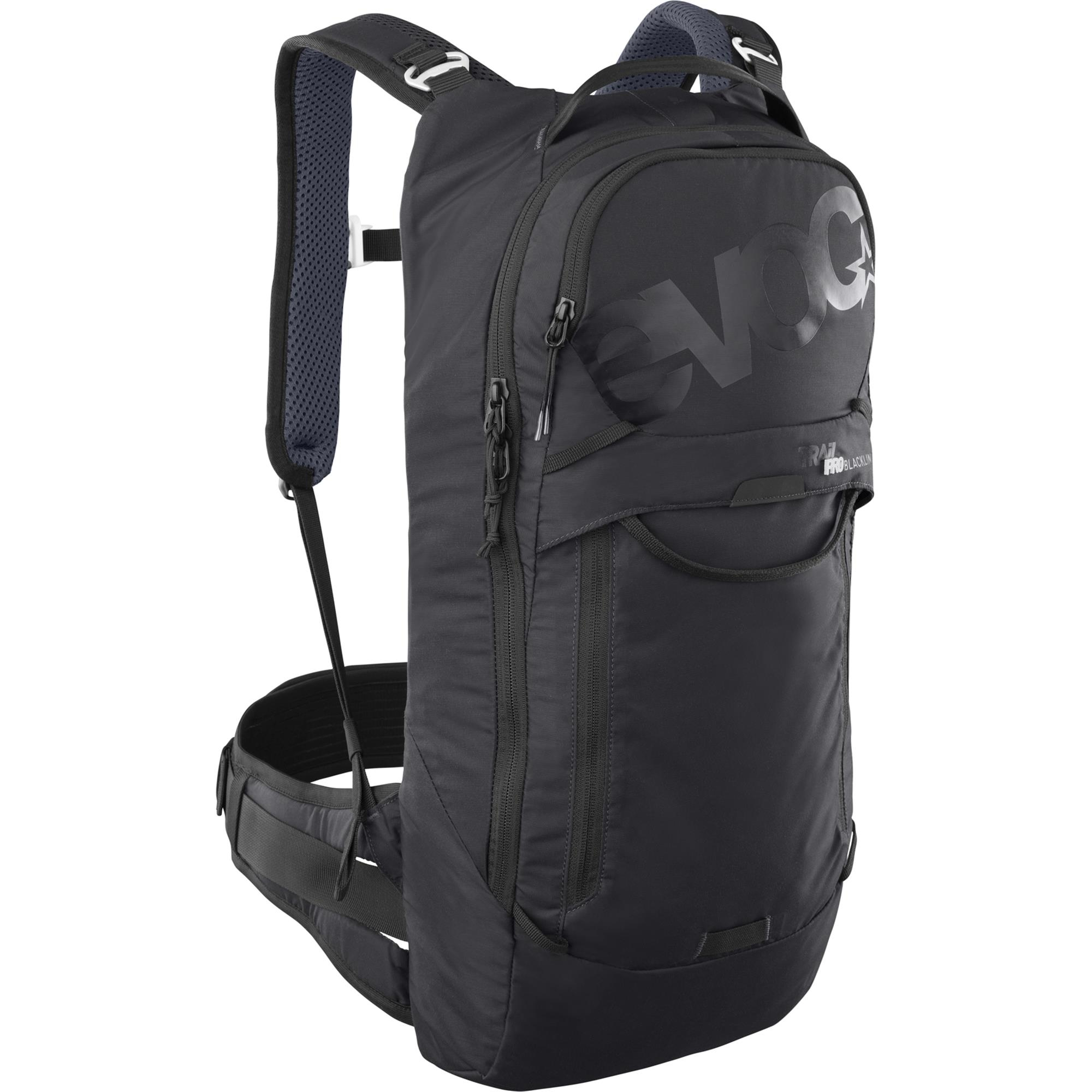 EVOC Trail Pro Blackline Protector Backpack (10L) - Inc Level 2 Back Protector - Picture 11 of 11