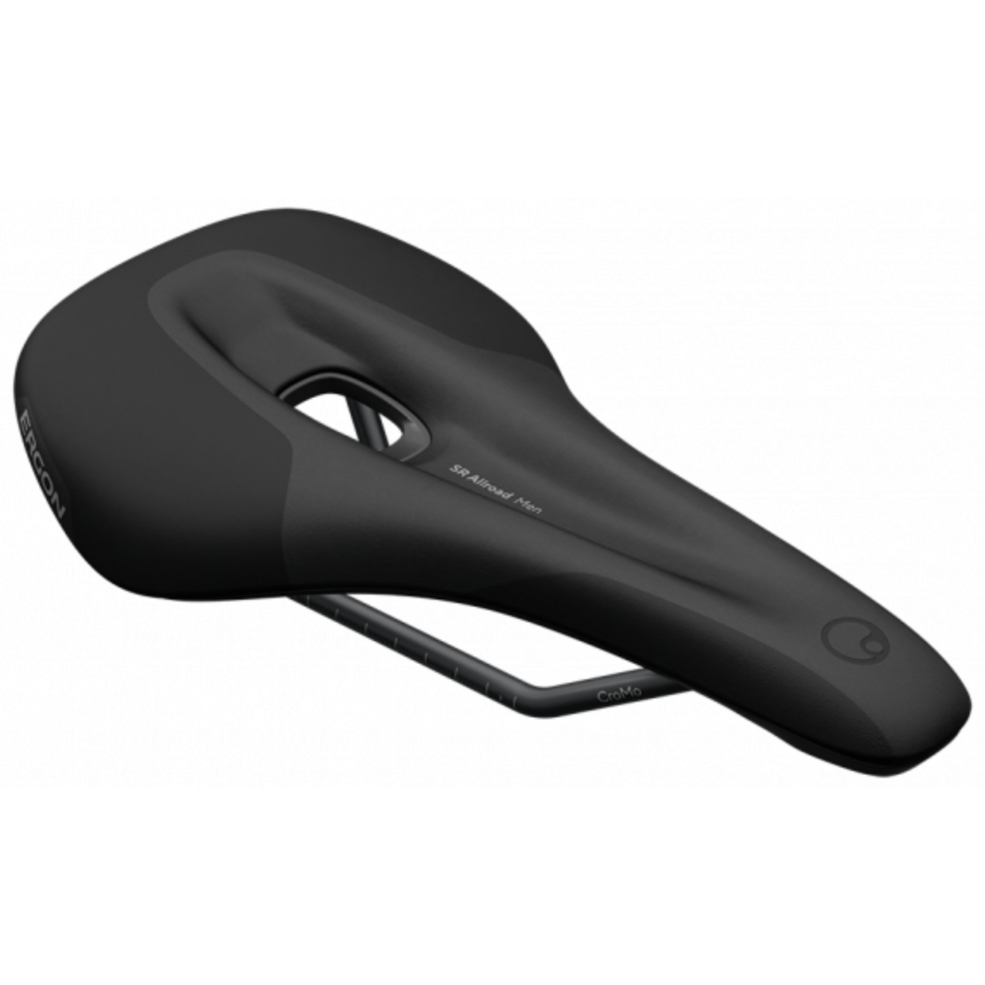 Ergon SR AllRoad Men's Saddle - Prevents Numbness, Wide Leg Radius