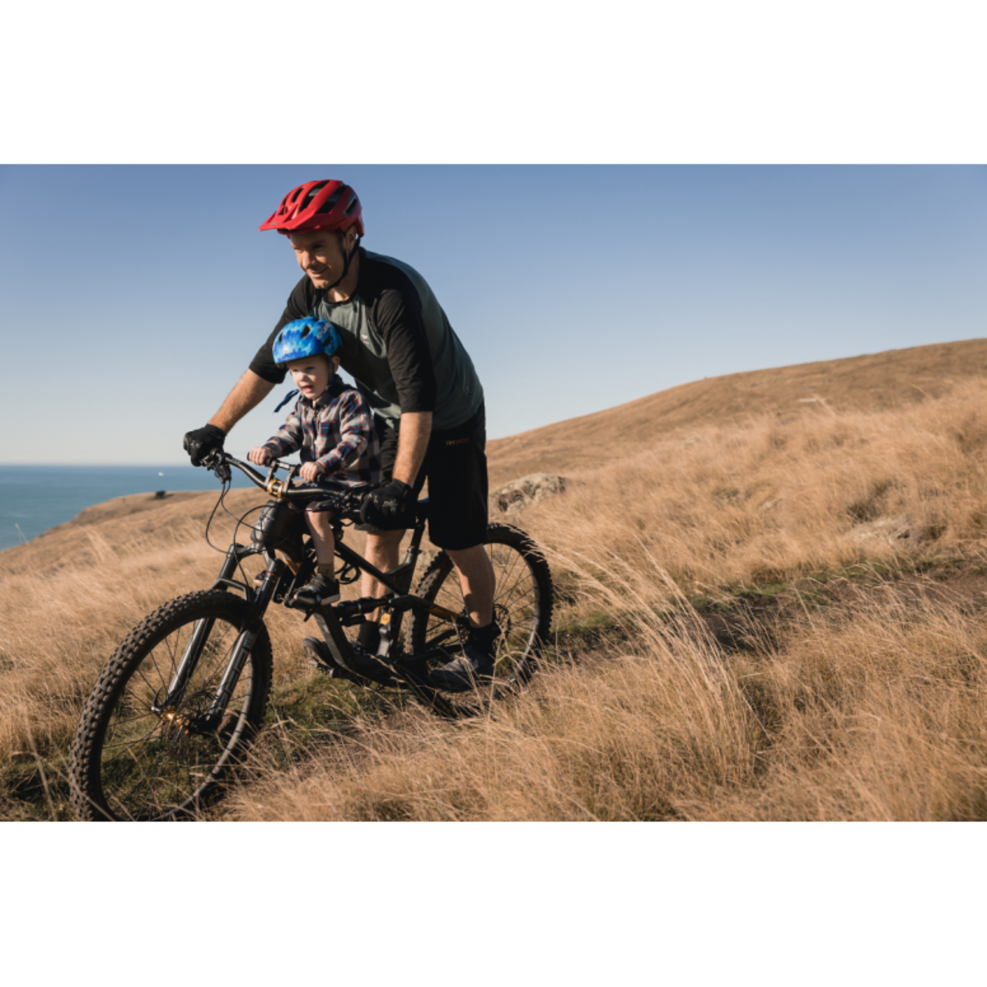 child bike seat handlebars