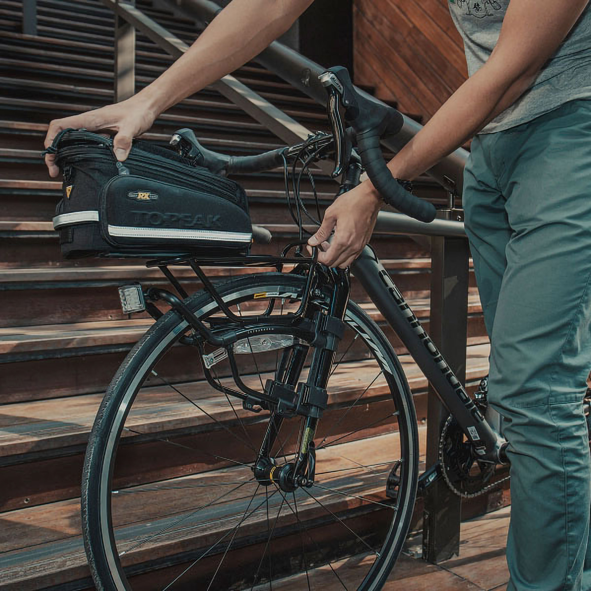 gravel bike rack