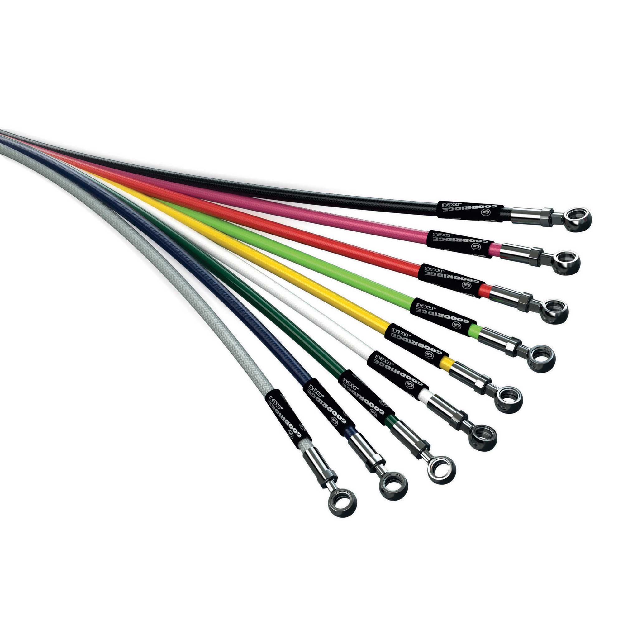 Hope Tech 3 X2//E4//V4 Goodridge Mountain Bike Disc Brake Hose Kit