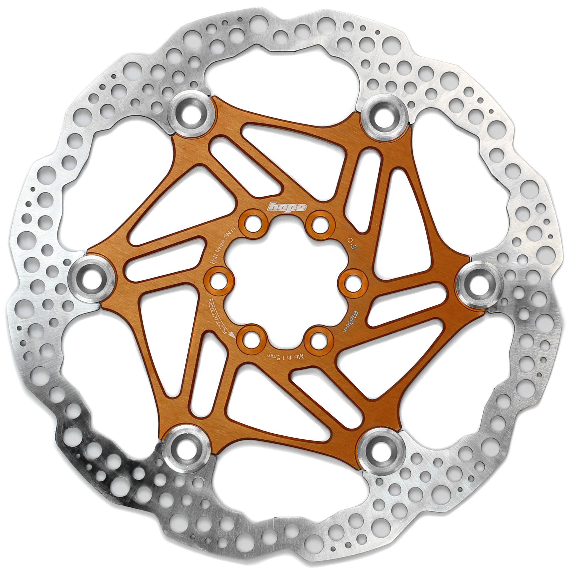 Hope Floating Brake Rotor (Size Options) - High Performance New Design Bike Disc - Picture 12 of 29
