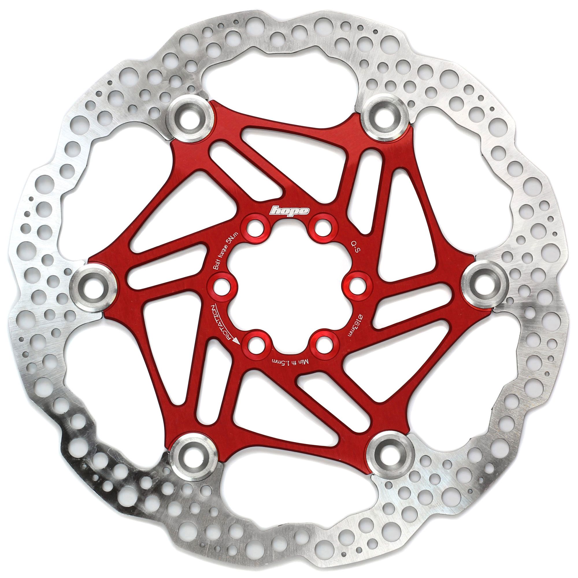 Hope Floating Brake Rotor (Size Options) - High Performance New Design Bike Disc - Picture 27 of 29