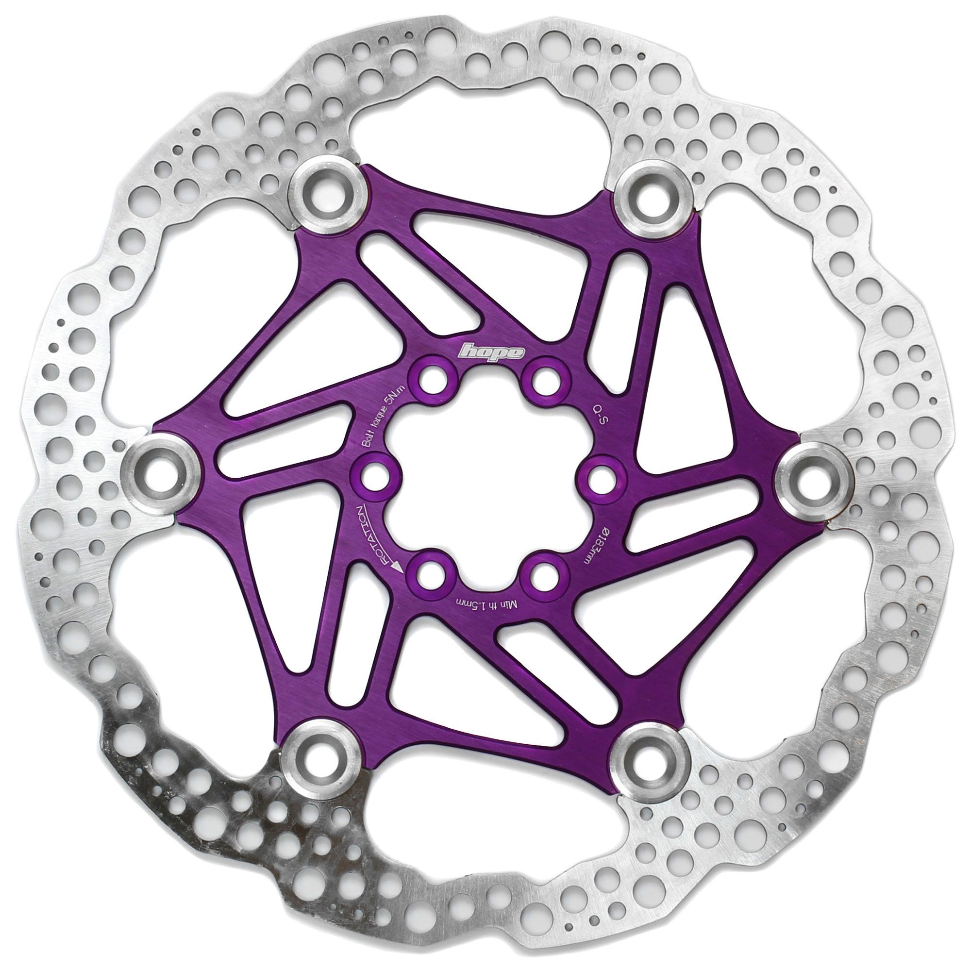 Hope Floating Brake Rotor (Size Options) - High Performance New Design Bike Disc - Picture 22 of 29