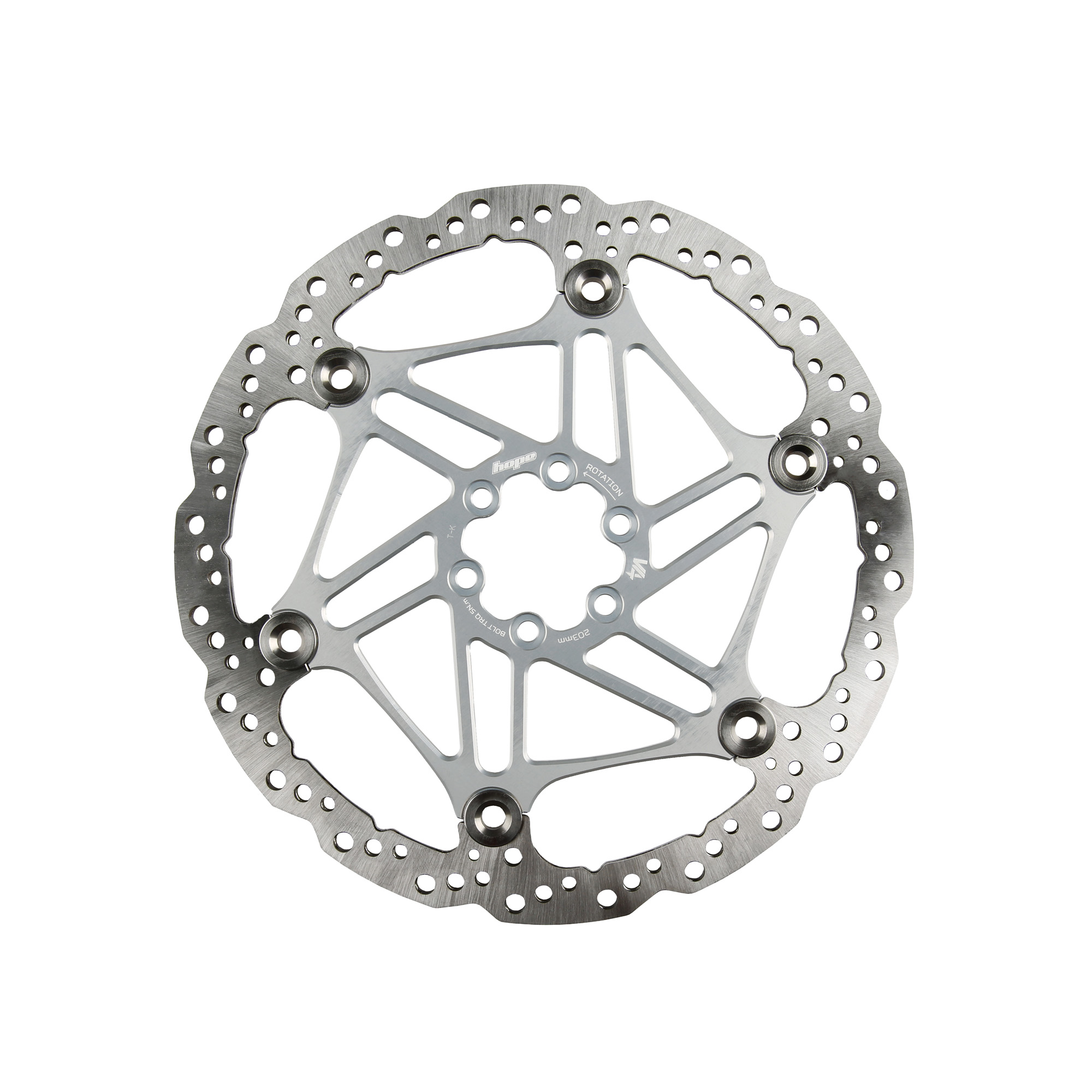 Hope Technology V4 Vented Floating Rotor (203 Or 220mm) - For Tech V Series - Picture 18 of 18