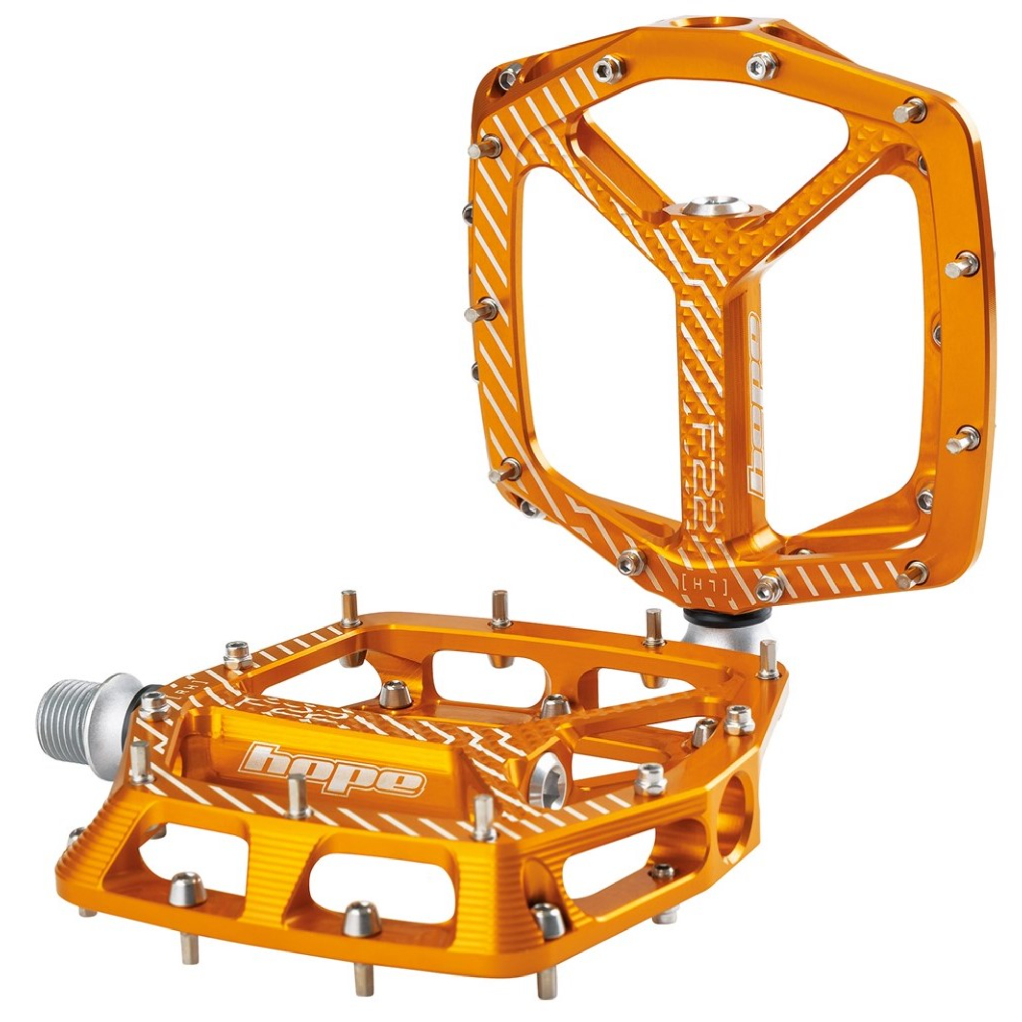 Hope Technology F22 Flat Pedals (2 Year Warranty) - Mountain Bike / MTB / Cycle - Picture 11 of 16