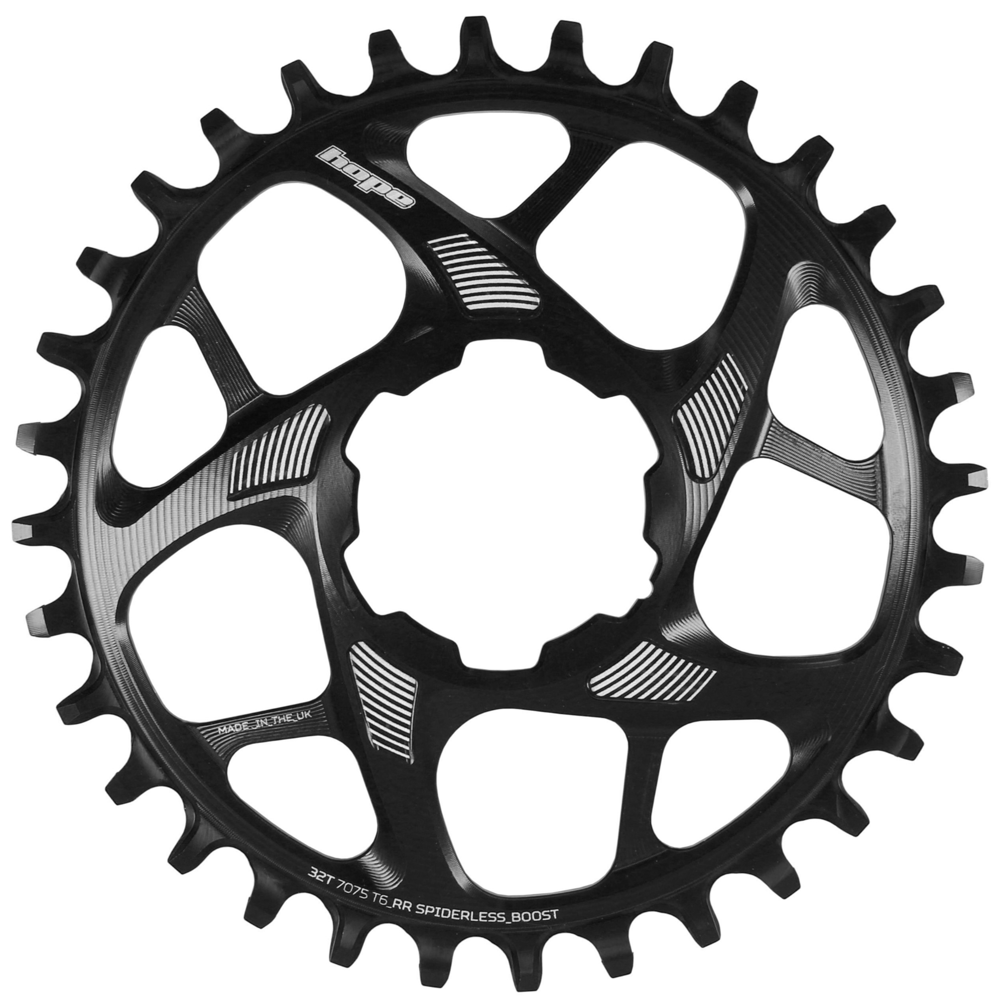 Hope R22 Spiderless Boost Direct Mount Chainring - 9 To 12 Speed Compatible