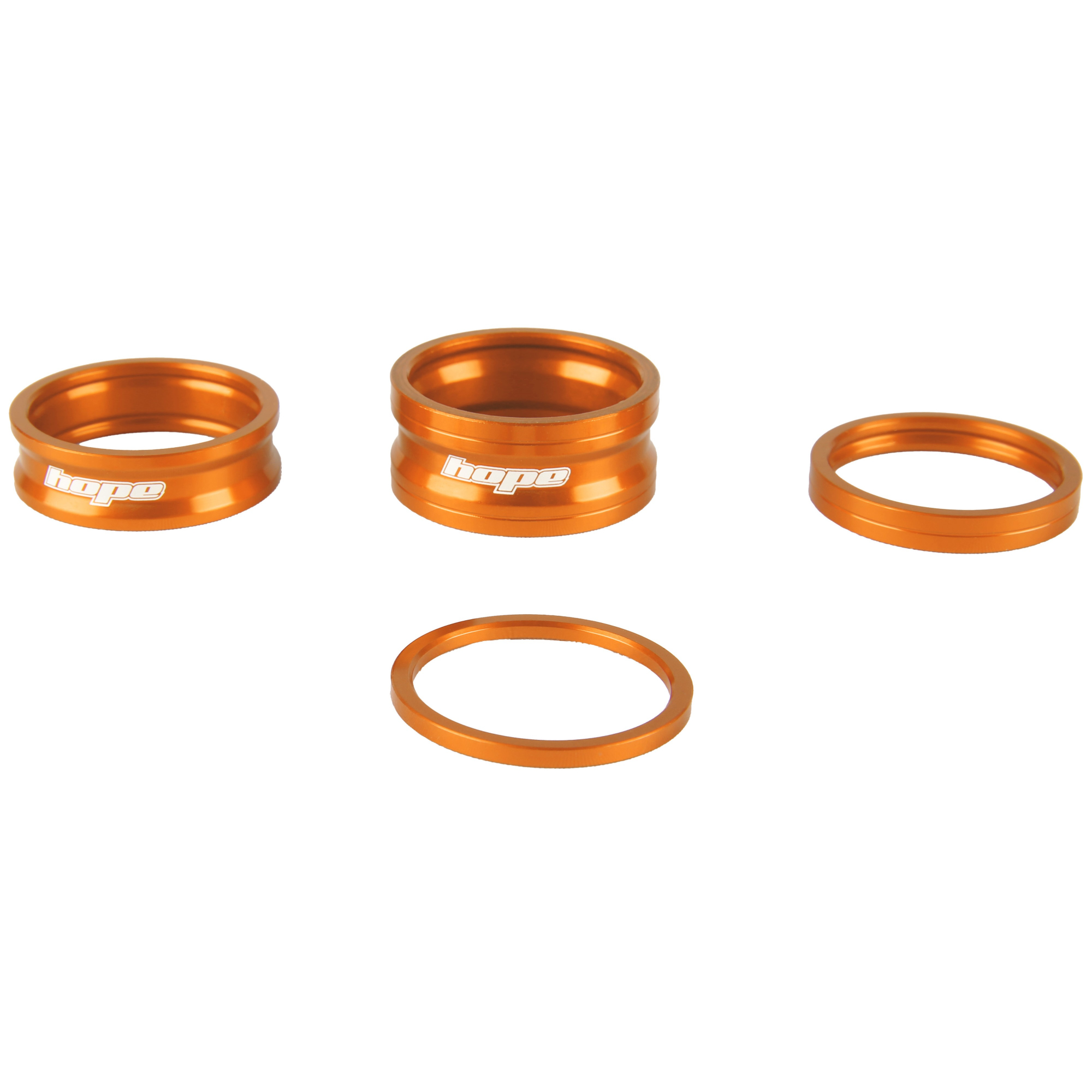Hope Space Doctor Set - 2,5, 5, 10 & 15 mm Steuersatz-Abstandshalter, passend für 1 1/8'' Gabelschaft - Bild 7 von 10