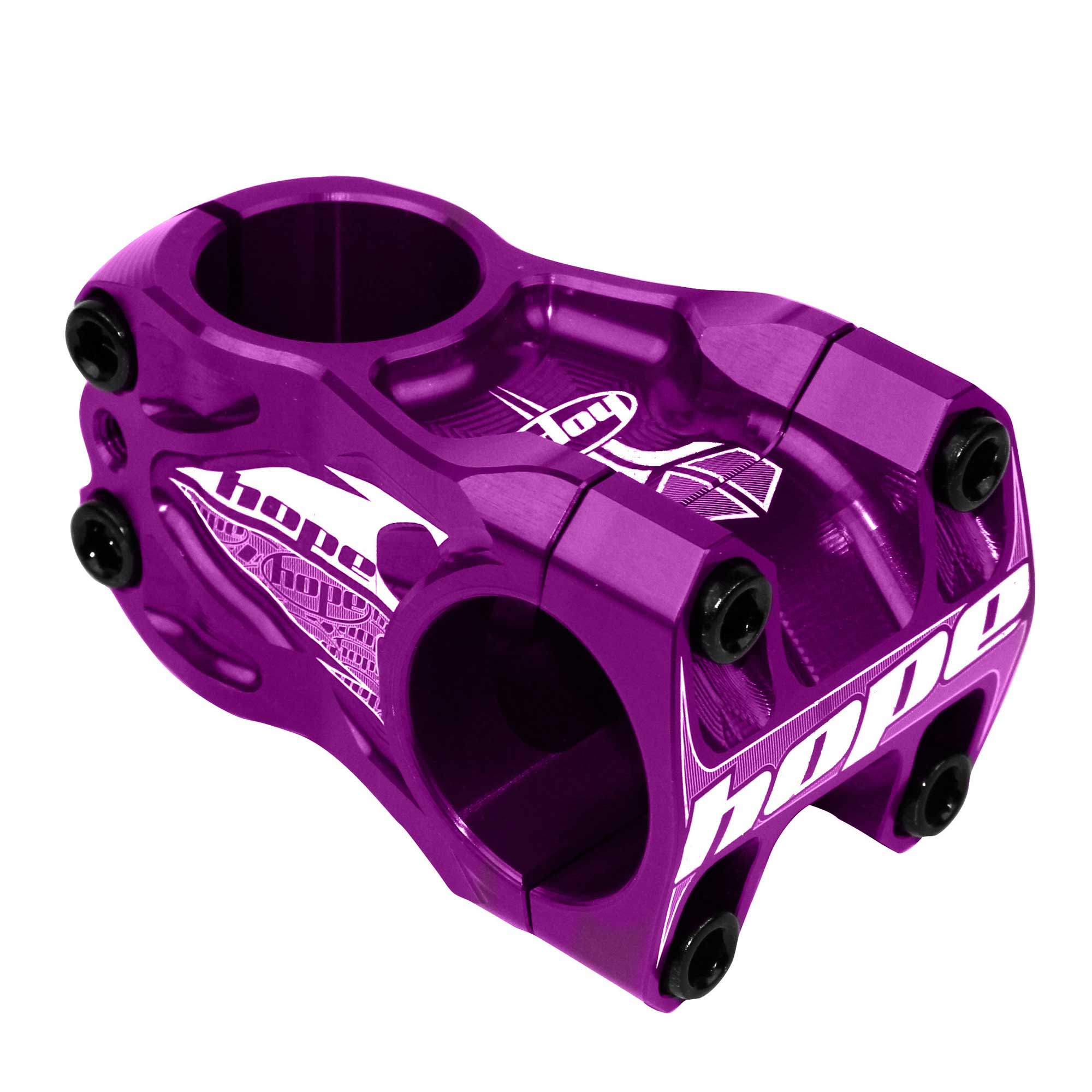 purple bike stem