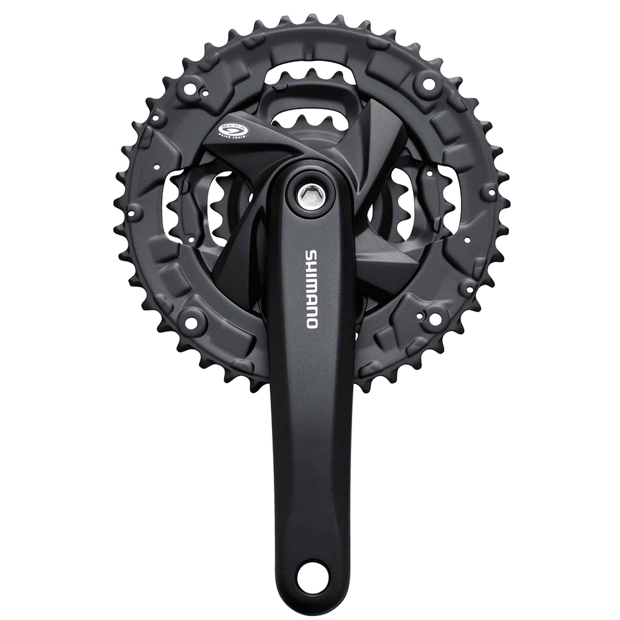 square taper mtb crankset