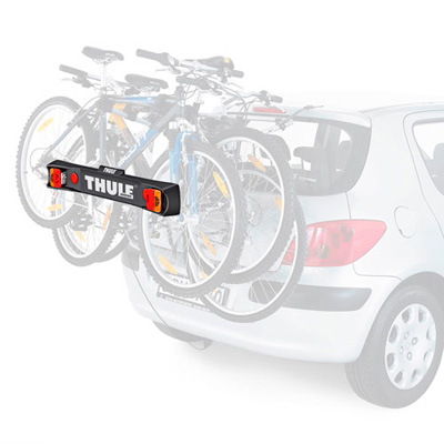 thule bike rack light board