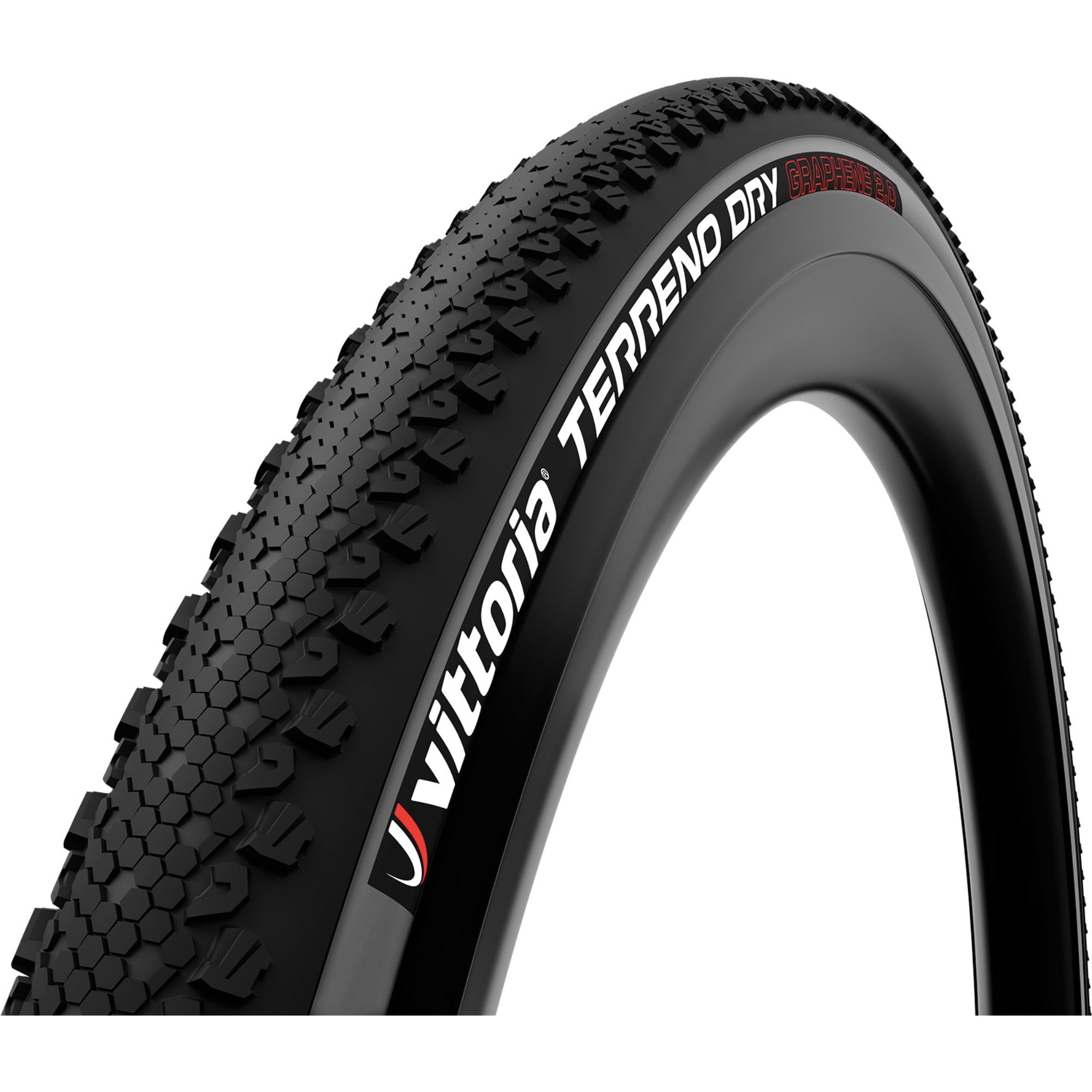 Vittoria Terreno Dry G2.0 Pneumatico 700x50 Tubeless Pieghevole Per Bici Gravel - Nero