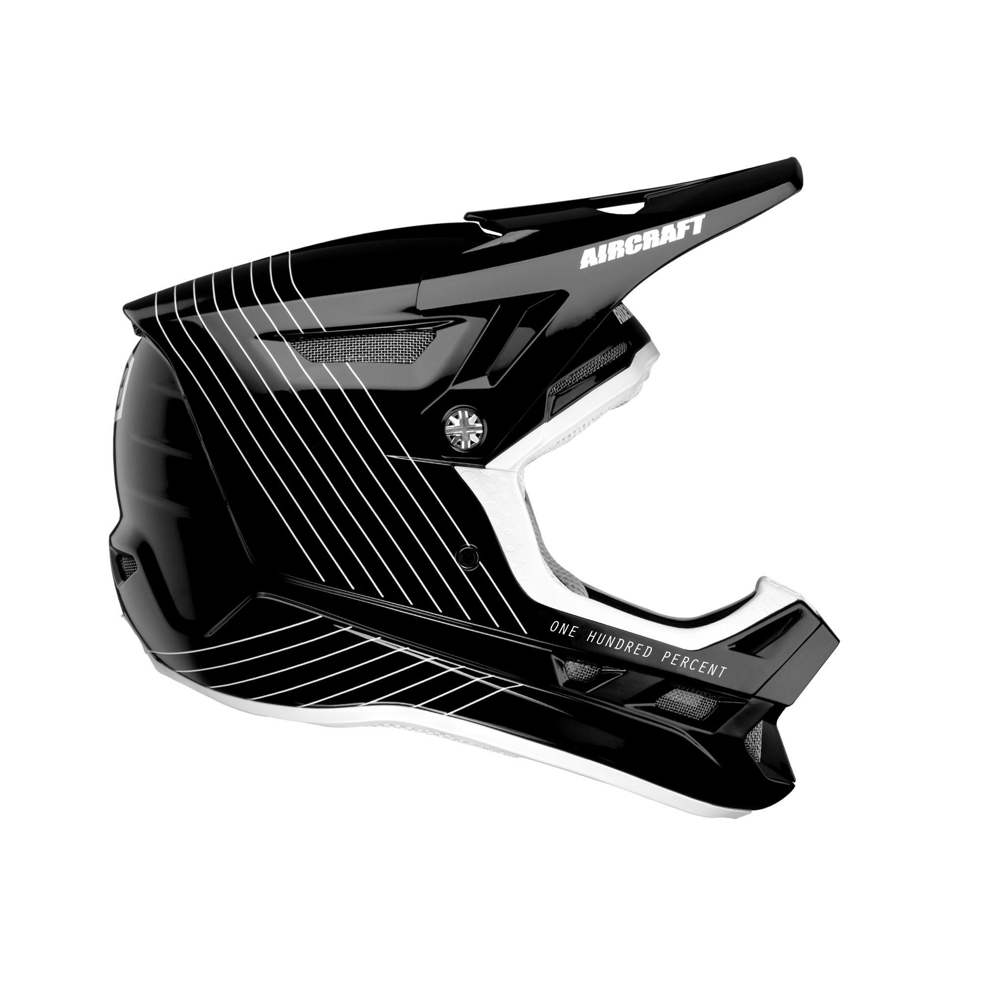 100% Aircraft composito FULL FACE Ciclismo Casco-Mountain Bike/MTB | eBay