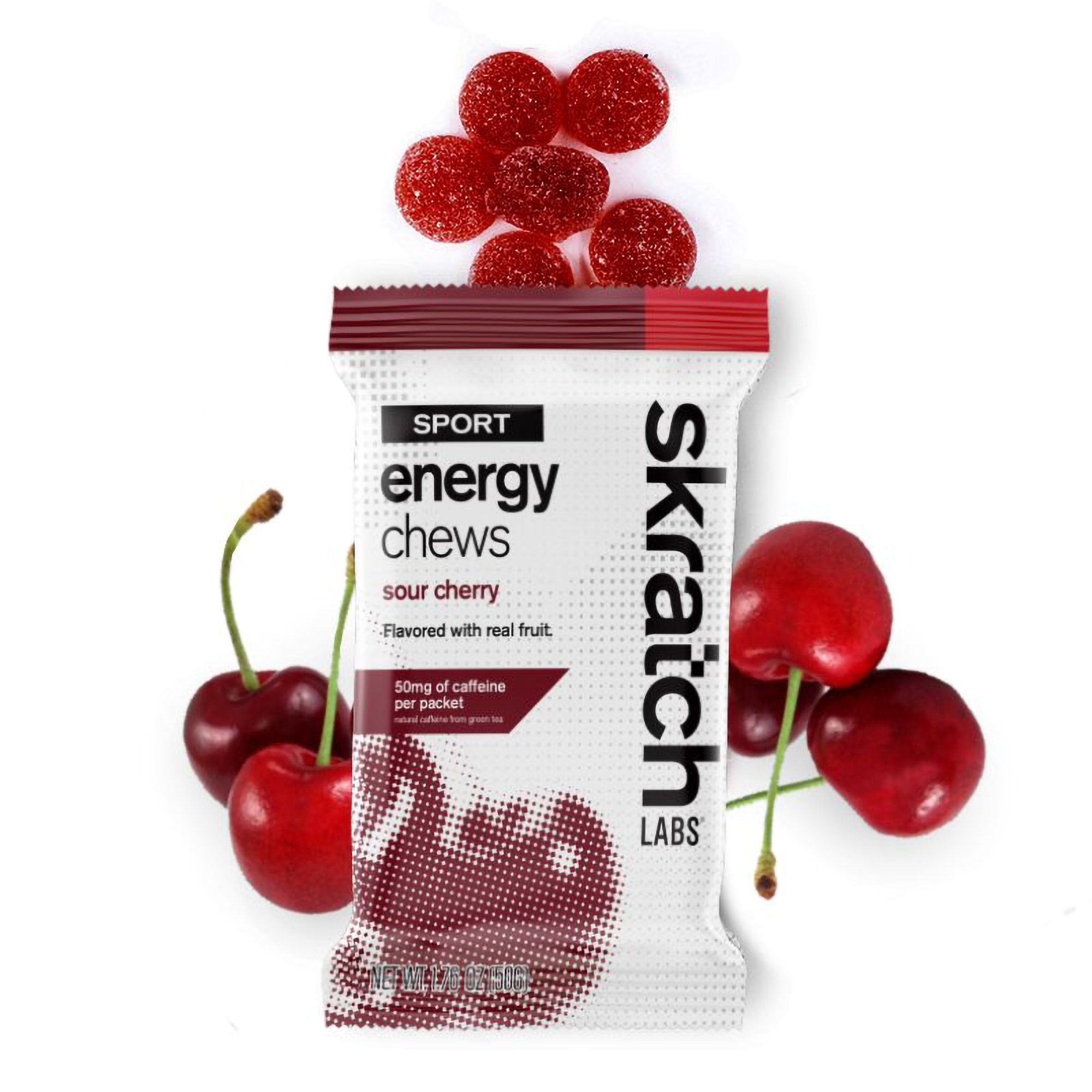 Skratch Labs Fruit Drops Chews Energy Booster  - Box of 10