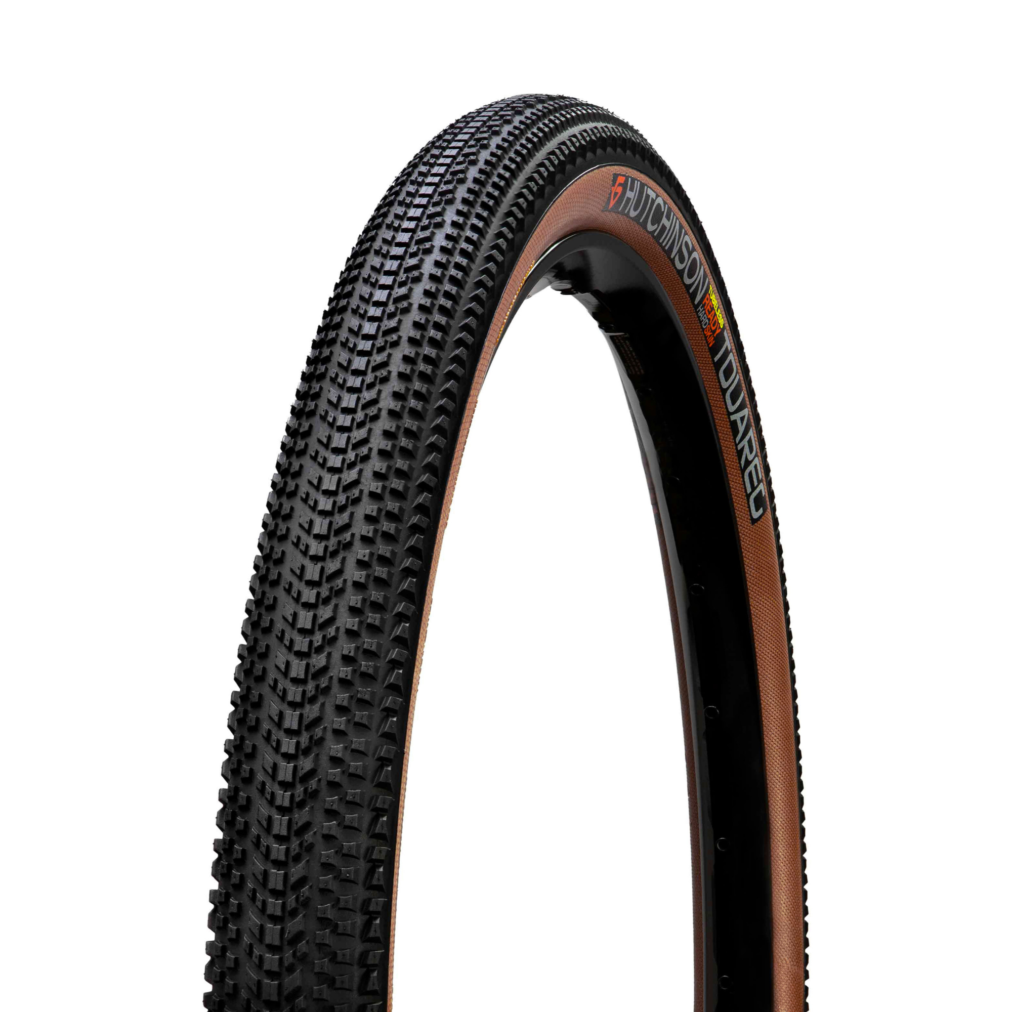 Hutchinson Touareg Pneumatico Bici Da Ghiaia 700x50 Pieghevole Tubeless Ready Marrone